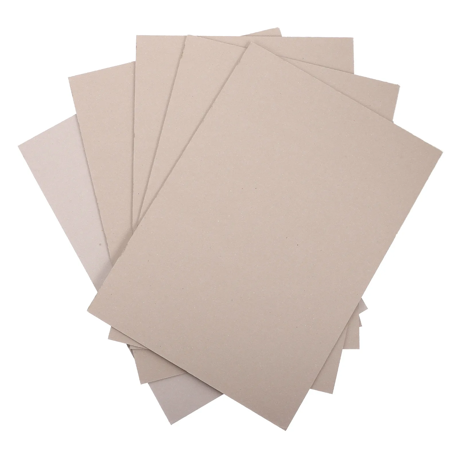 5Pcs A3 Gray Thickened Double Sided Paperboard DIY Cardboard Sheets for Kids Crafts Handmade Drawing Painting DIY Cardboard