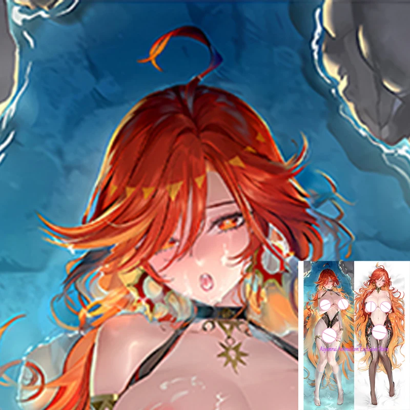 

Anime Dakimakura Pillow Case Mavuika Sexy and Busty Beautiful Girl Double-Sided Halloween