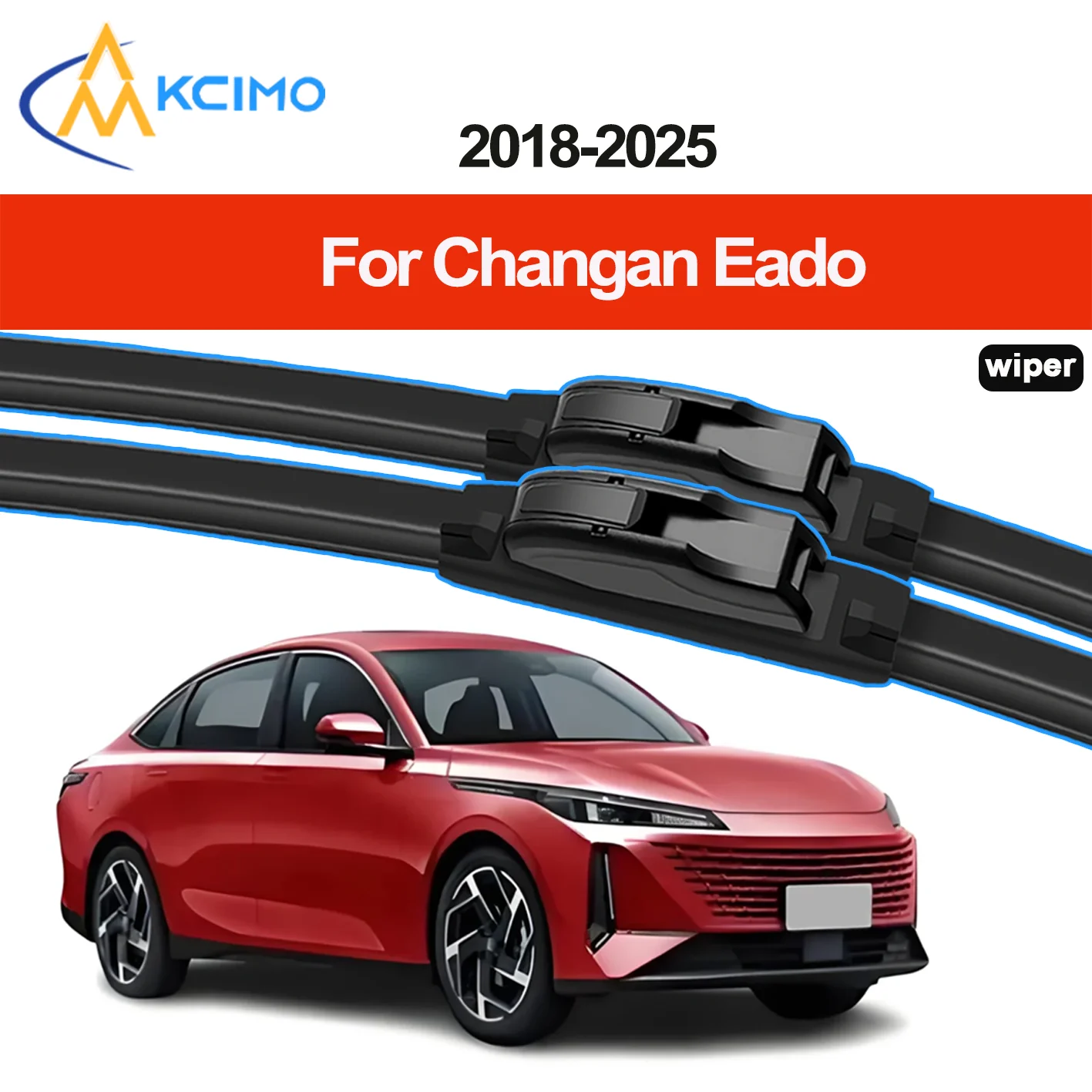 

2PCS New Front Windshield Wiper Blade for Changan Eado 2018-2025 Front Windshield Auto Wipers Blade Accessories 2025 2024 2023