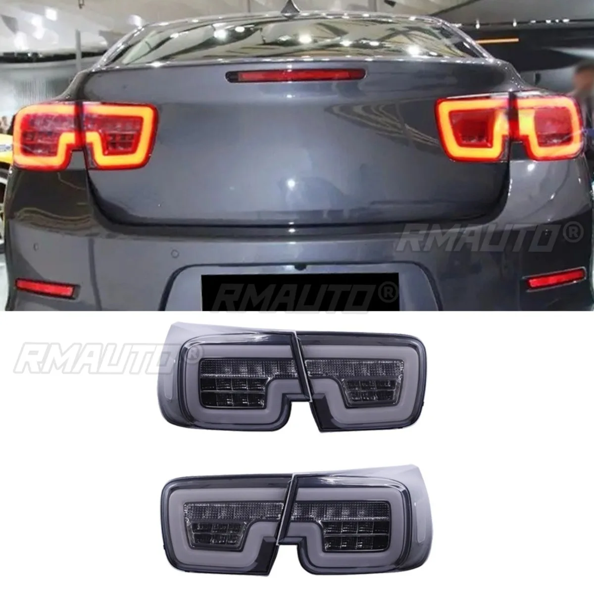 

For Chevrolet Malibu 2012-2015 Left Right Rear LED Taillight Taillamp Tail Lights Assembly Wide Light Corner Lamp