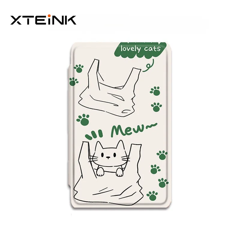DIY Custom Magnetic Protective Case for XTEINK X3 X4 E-ink Reader All-inclusive Anti-fall Protective Shell X3X4 E-Book Case Gift