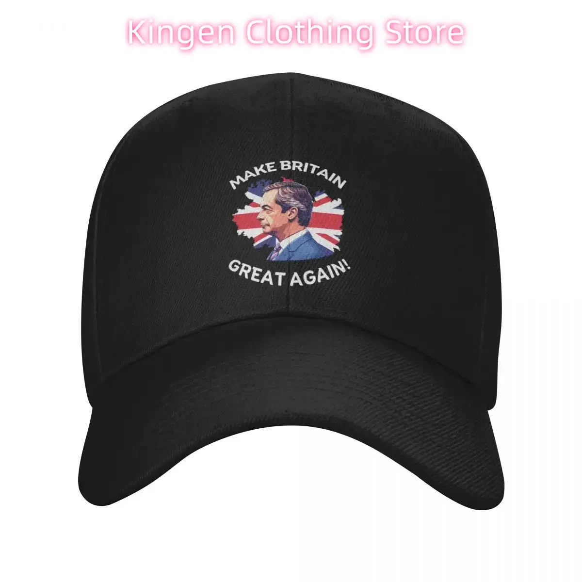 Haz más grande de Bretaña, gorra de béisbol con soporte Nigel Farage, gorra militar, sombrero de fiesta para hombre, sombrero de caballo, sombrero para el sol, sombreros para hombre y mujer