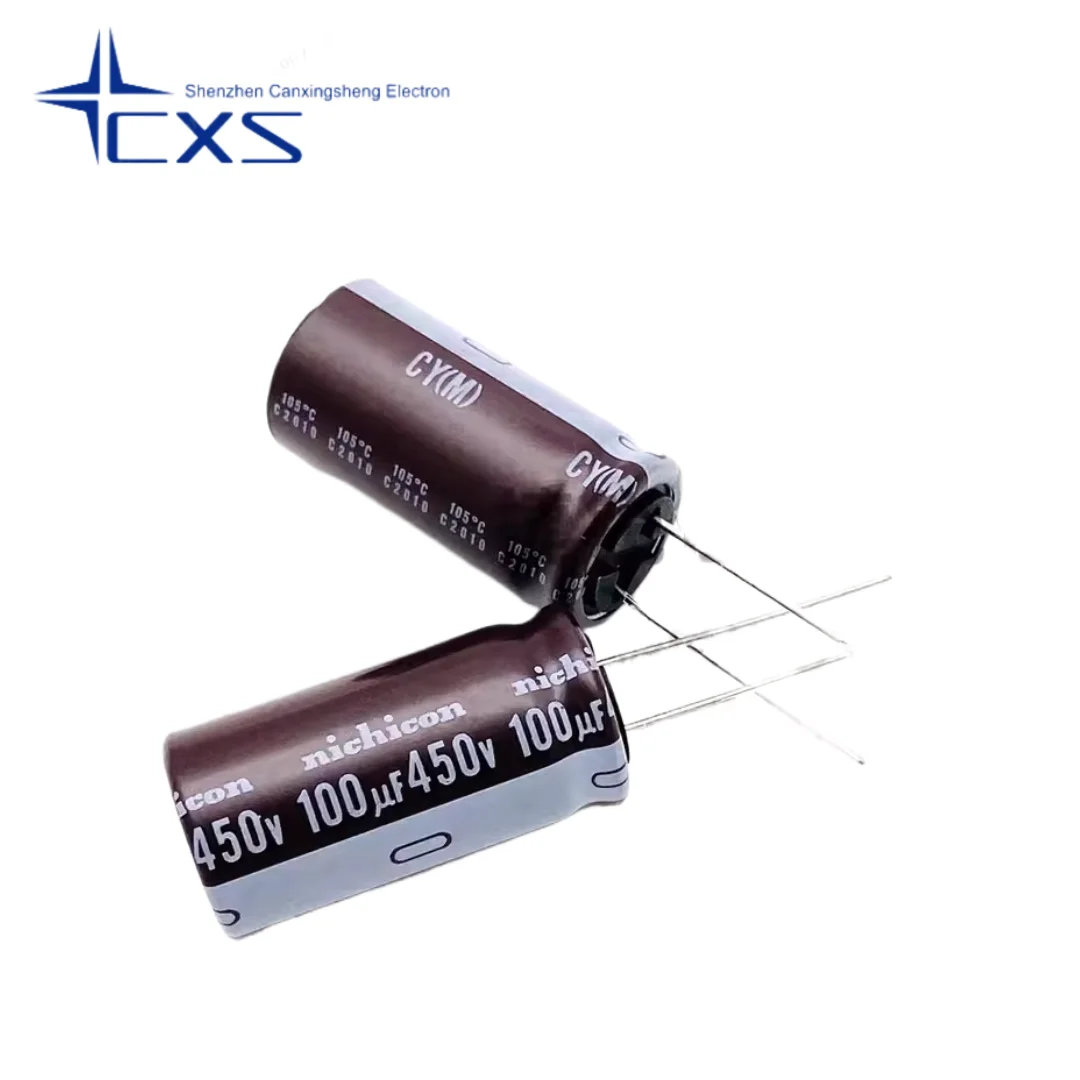 5 sztuk 450V 100UF 18*30/35 japonia kondensator Nichicon 100UF450V kondensator elektrolityczny o długiej żywotności
