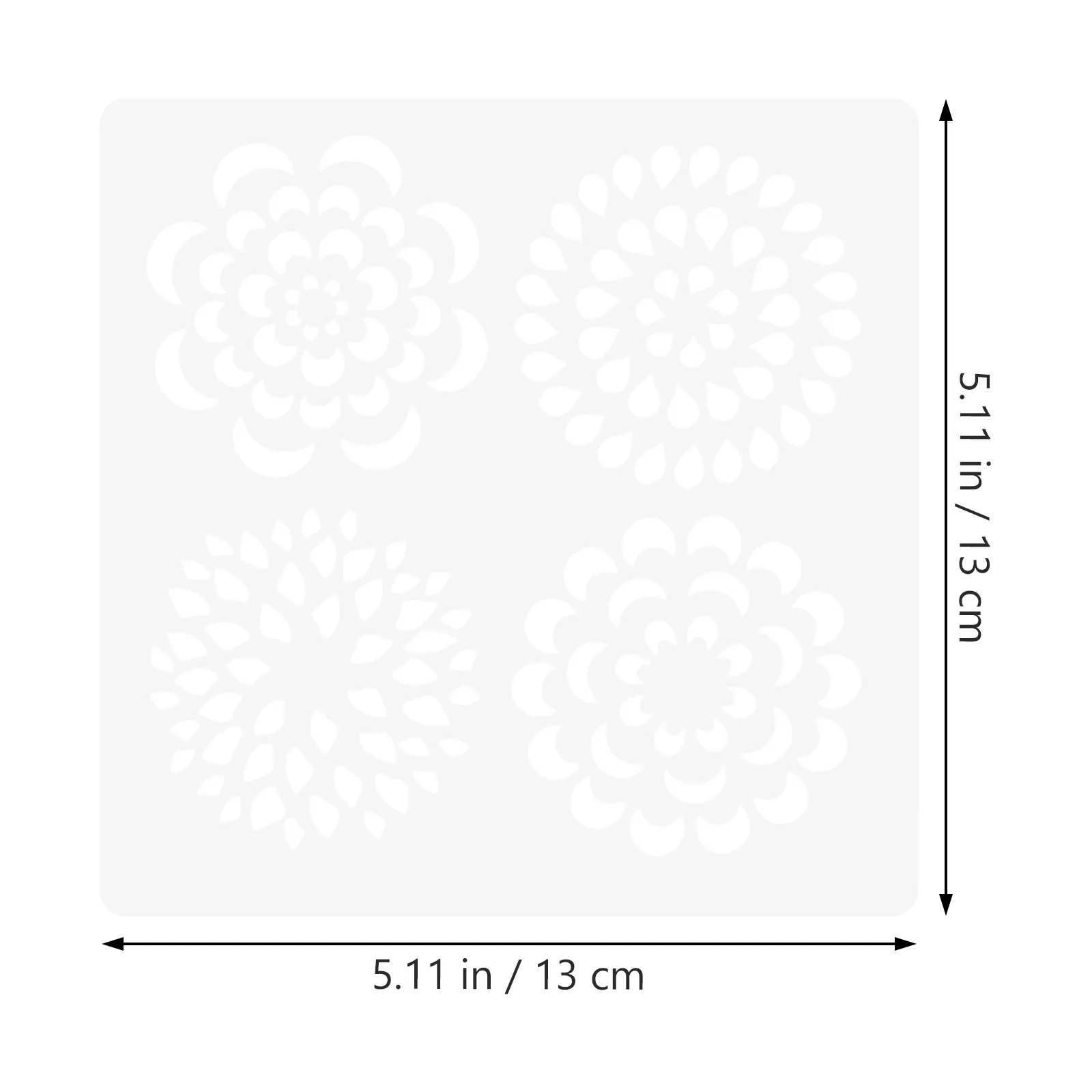 10 Pcs Wall Painting Template Drawing Stencils Scrapbook DIY Painted Hollow Out Tools Scrapbooking