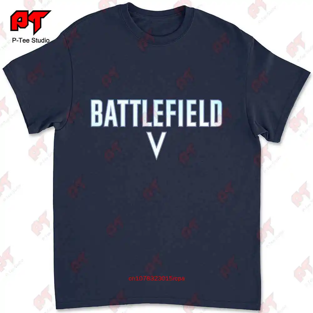 Battlefield V Battlefield Shooter Video Game Logo Daniel Recker T-shirt CFXU