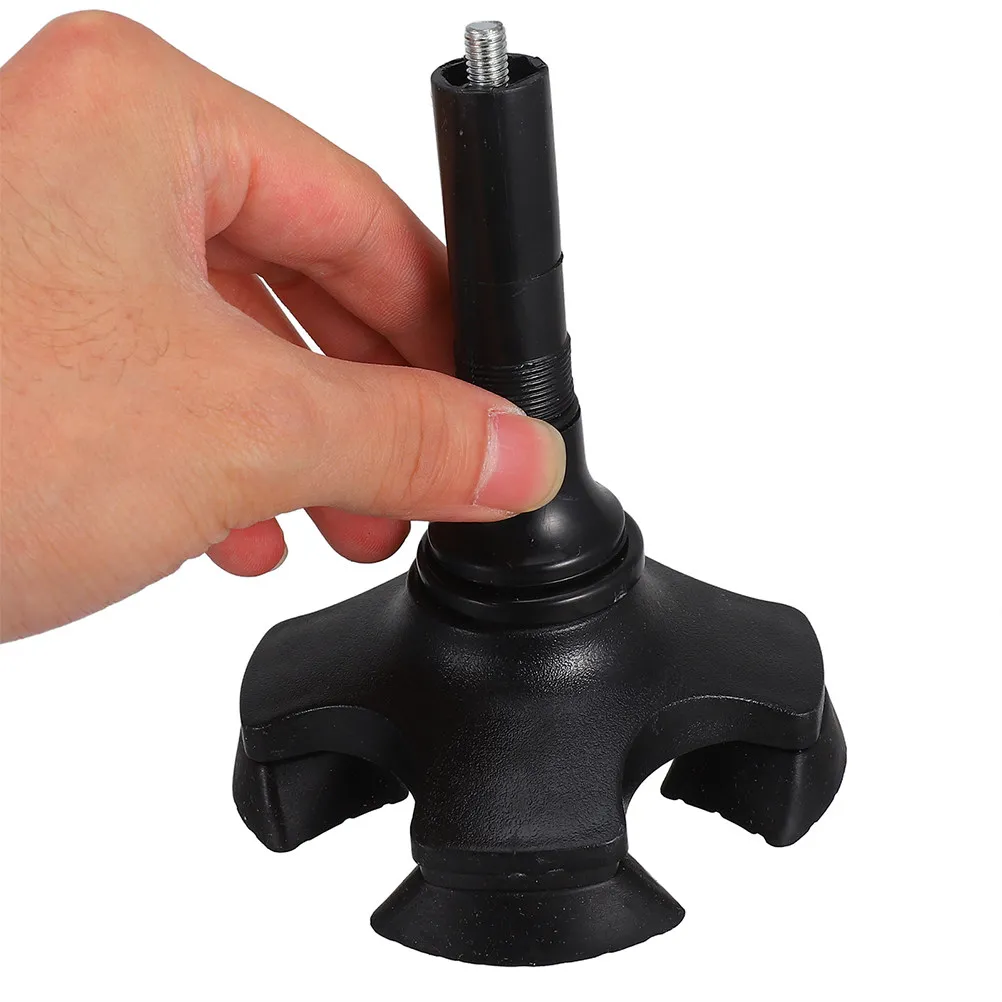 2Pcs Elderly Safe Cane Tips Replacement Universal Fit Non-Skid Walking Stick Ends for Daily Mobility Support Cane Replacement