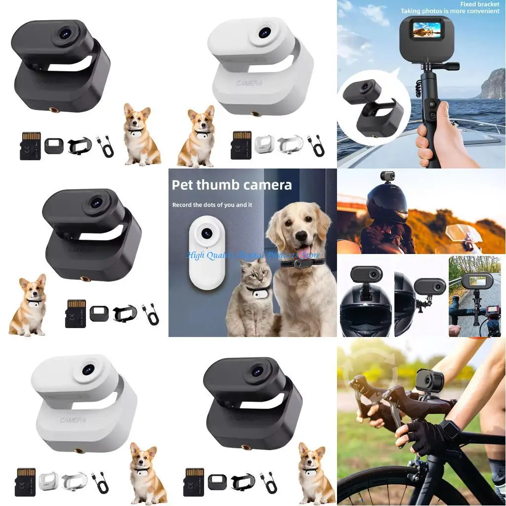 

U2JE Compact Cycling Camera Motion Activated Recording 12MP Photos Mounting