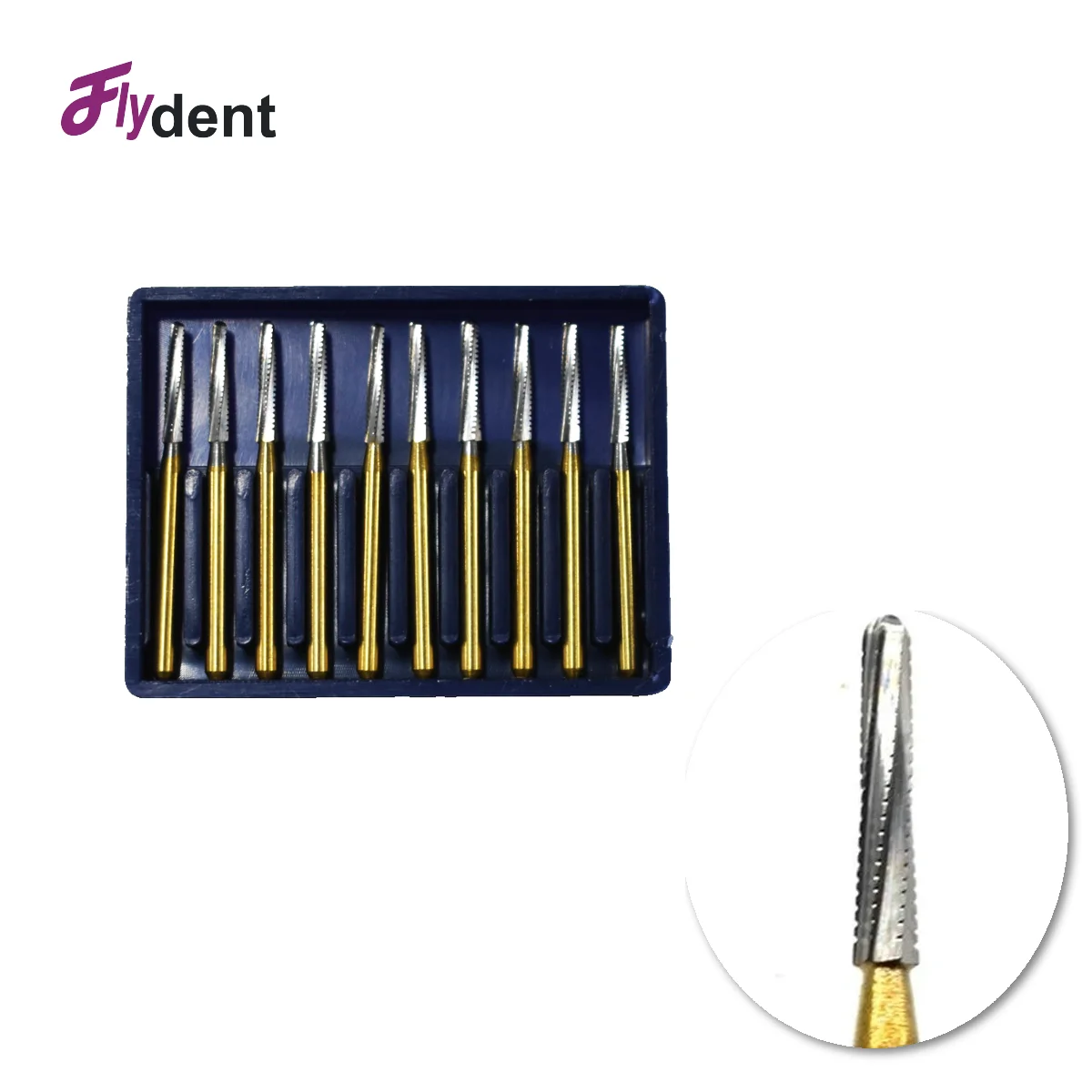 

10 Pcs Dental Burs High Speed Dental Product Dental Lab Carbide Burs FG856 Free Shipment