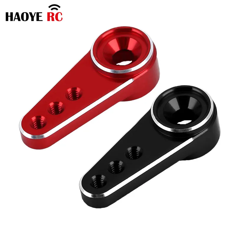 

Haoye 1 Pc AXIAL SCX24 steering gear arm 15T metal steering gear arm Length 17.5mm Three Colors For RC Airplane Car Model Parts