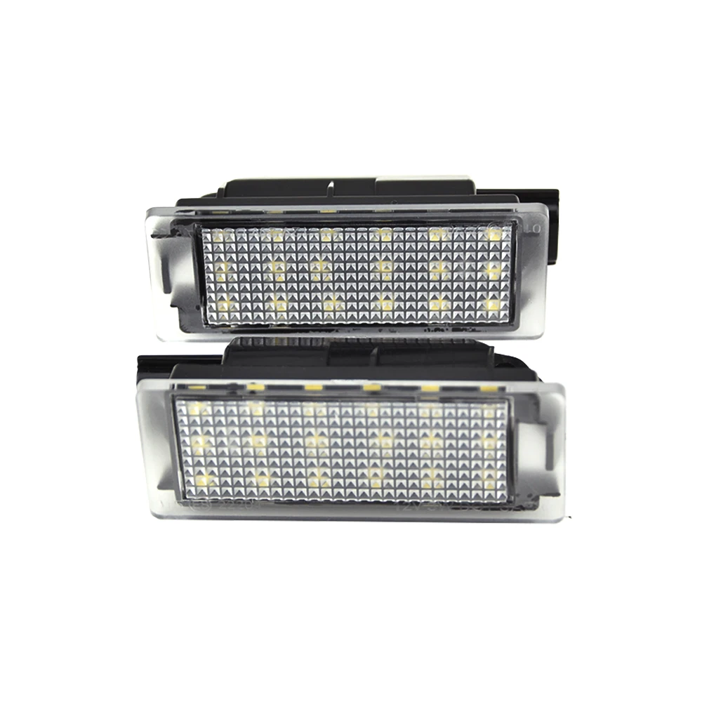 

Fit For Renault Megane MKII MKIII 2006+ 2X Super Bright LED License Plate Light Car Accessories No Error Number Plate Lamp