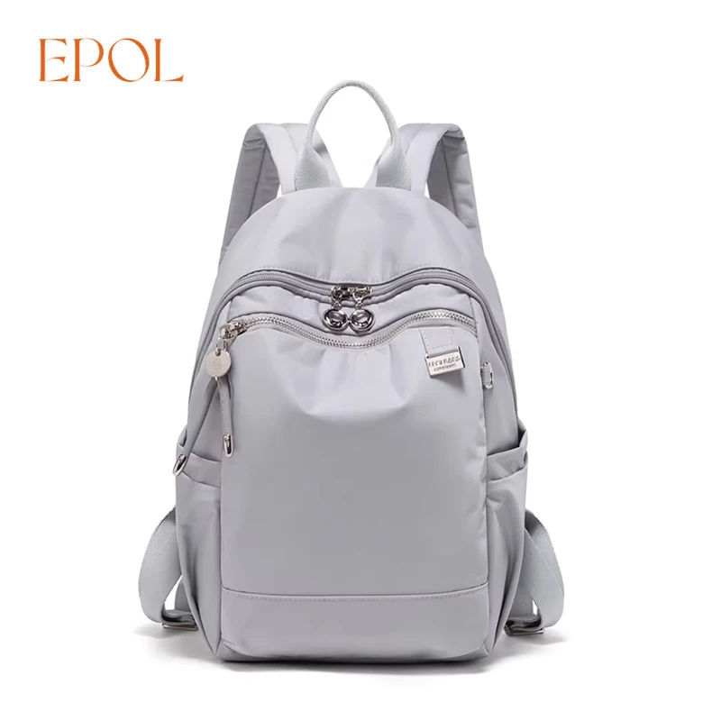 

EPOL Fashion Women's Oxford Cloth Backpack Lightweight Large Capacity High-end Backpacks 2026 Trend Students School Bags 6114-07