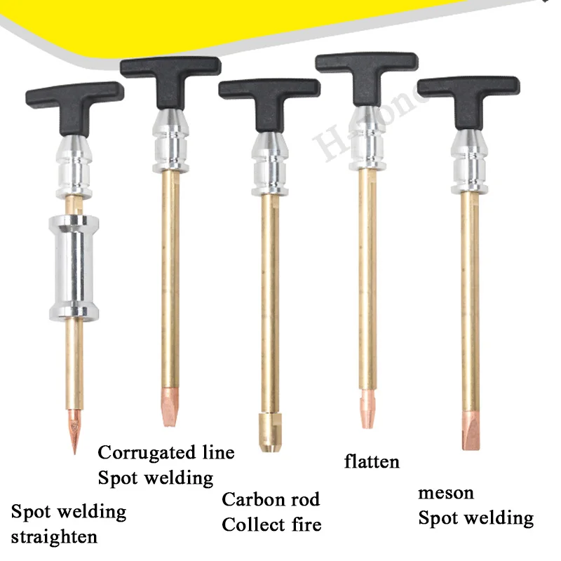 Automobile sheet metal dent quick puller spot welding puller hammer body finishing tool small leveling rod maintenance