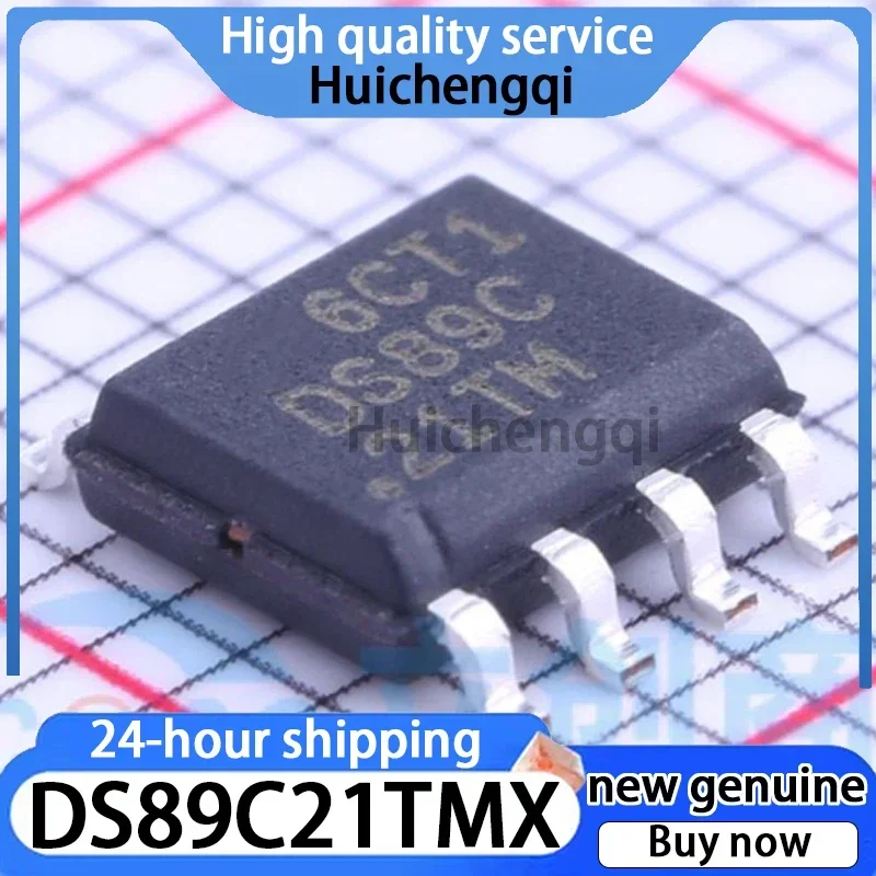 1PCS DS89C21TMX Package SOIC-8 4.5V~5.5V 20Mbps Transceiver