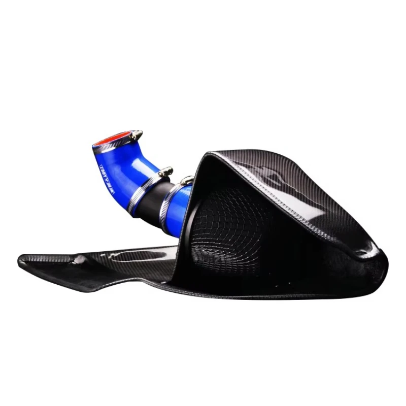 

Carbon Fiber Air Filters Kit Cold Air Intake Bellows System Part Aut
