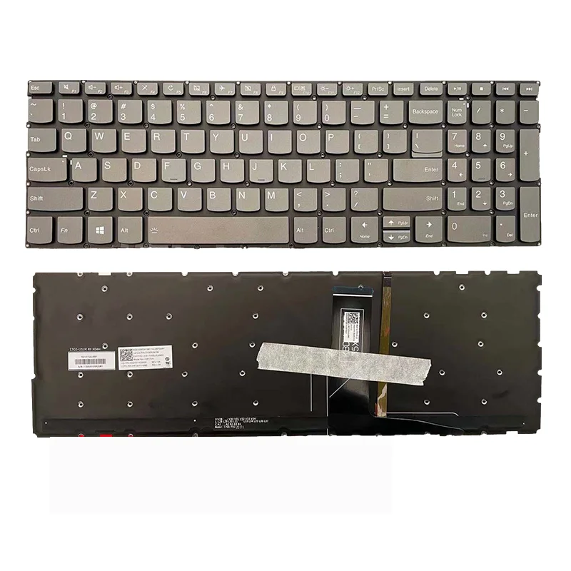 Teclado retroiluminado para lenovo yoga, c940-15, c940-15irh