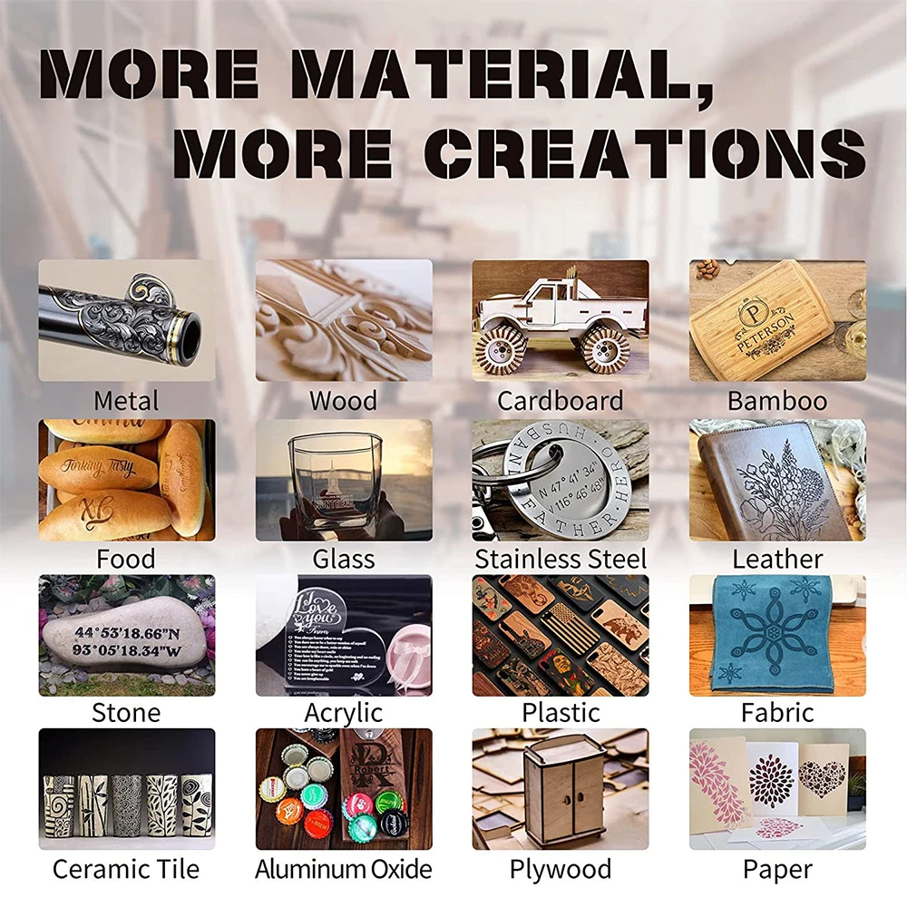 Laser Engraver Cutting Machine DIY Metal GRBL CNC Router Cutter Wood Mark Laser Engraving  Machine for Wood Leather