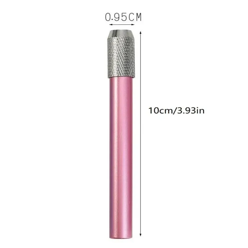 1Pcs Writing Metal Color Rod Adjustable Single Head Pencil Extender Holder Sketch School Painting Art Write Tool