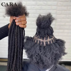 Dreadlocks-hebra de cabello humano brasileño, Afro Twist Kinky Twist, trenzado de ganchillo, extensión Loc Kinky Bulk