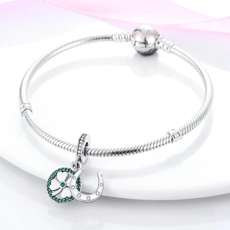 925er Sterlingsilber, grüne Serie, Avocado-Anhänger, Kaktus-Charms, Perlen, passend für Original-Armbänder, Damen-DIY-Schmuck – Detail 18