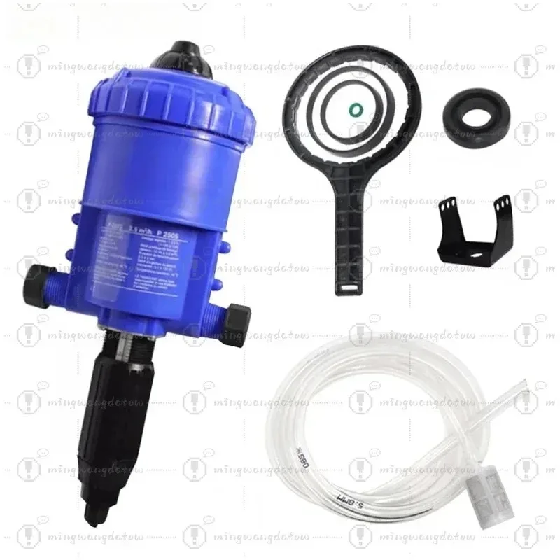 Water Powered Proportional Dosing Pump, Adjustable Liquid Fertilizer Injector for Agricultural Irrigation & Poultry Farming