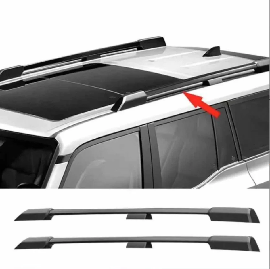 

Suitable for Land Cruiser Luggage Racks Prado LC250 Original Factory Roof Rack Prado Black Roof Rack 2024