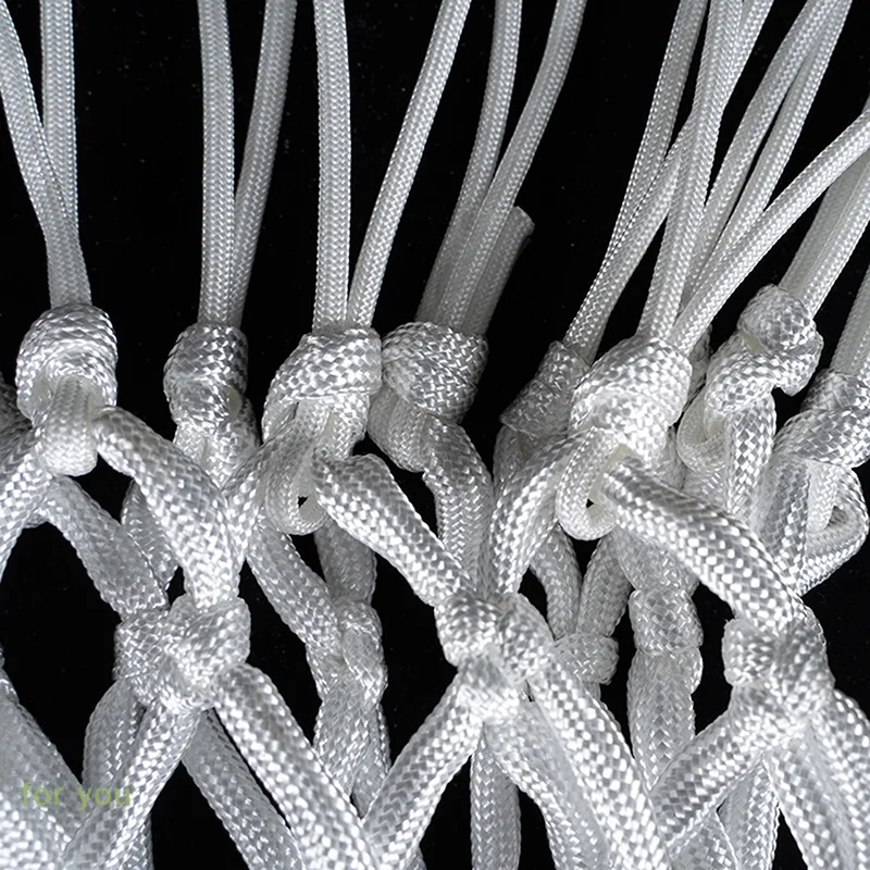 1 쌍 농구 림 메쉬 네트 표준 스포츠 농구 네트 루프 야외 스포츠 농구 후프 네트 액세서리