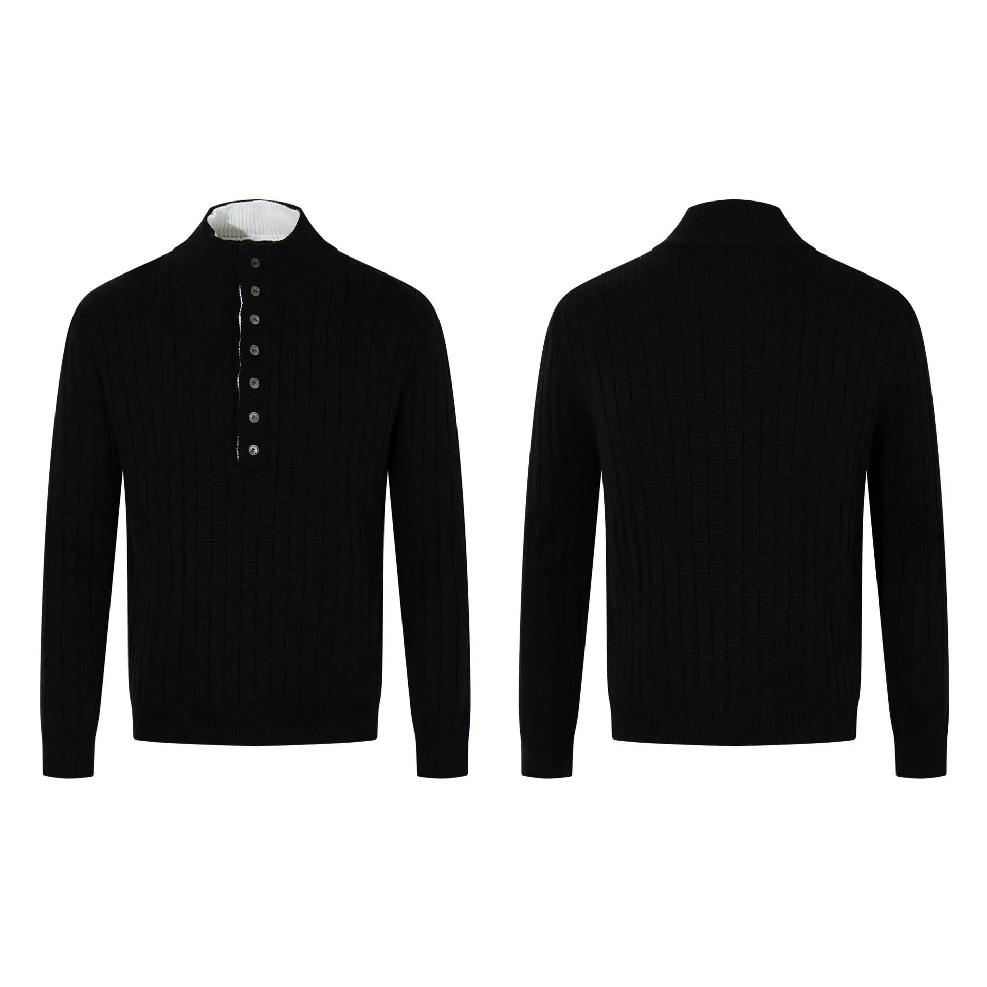 Man Knitting Sweater 2025 Autumn New Man Base Layer Pullover Sweater Retro Old Money Style High Quality Knitwear