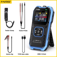 FNIRSI HRM-10 High-precision Battery Voltage Internal Resistance Tester 18650 AC Acid Lithium Lead Car Battery Capacitor Tester