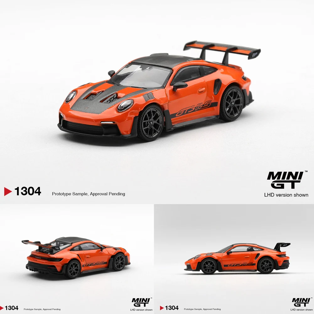 Vorverkauf MINIGT 1/64 Porsche 911 Gt3 R(992) # 77 Druckguss-Modellauto in Blisterverpackung Hochleistungsmodell Geschenk für Jungen und Erwachsene