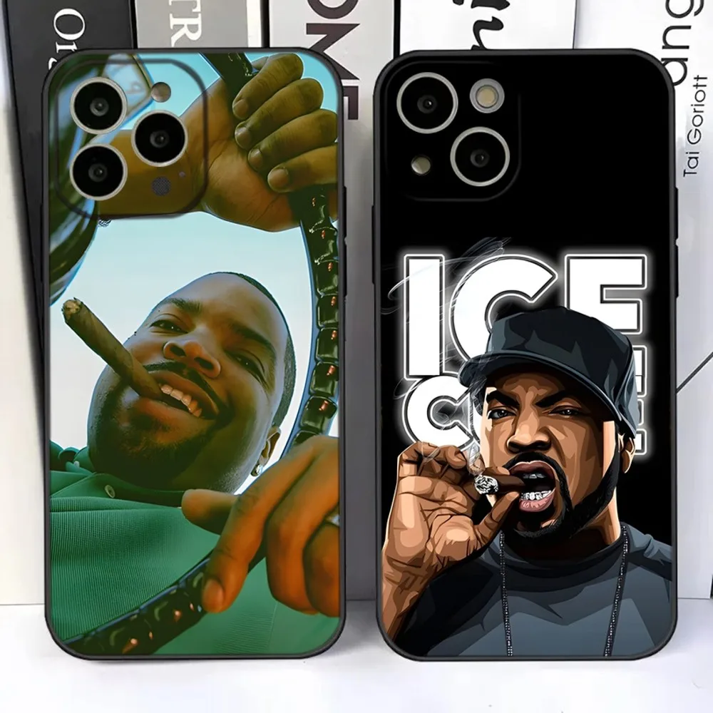 Ice C-Cube Old  School  Phone Case For iPhone 15,14,13,12,11 Plus,Pro,Max,XR,XS,X,7,8 Plus,SE,Mini Silicone Soft