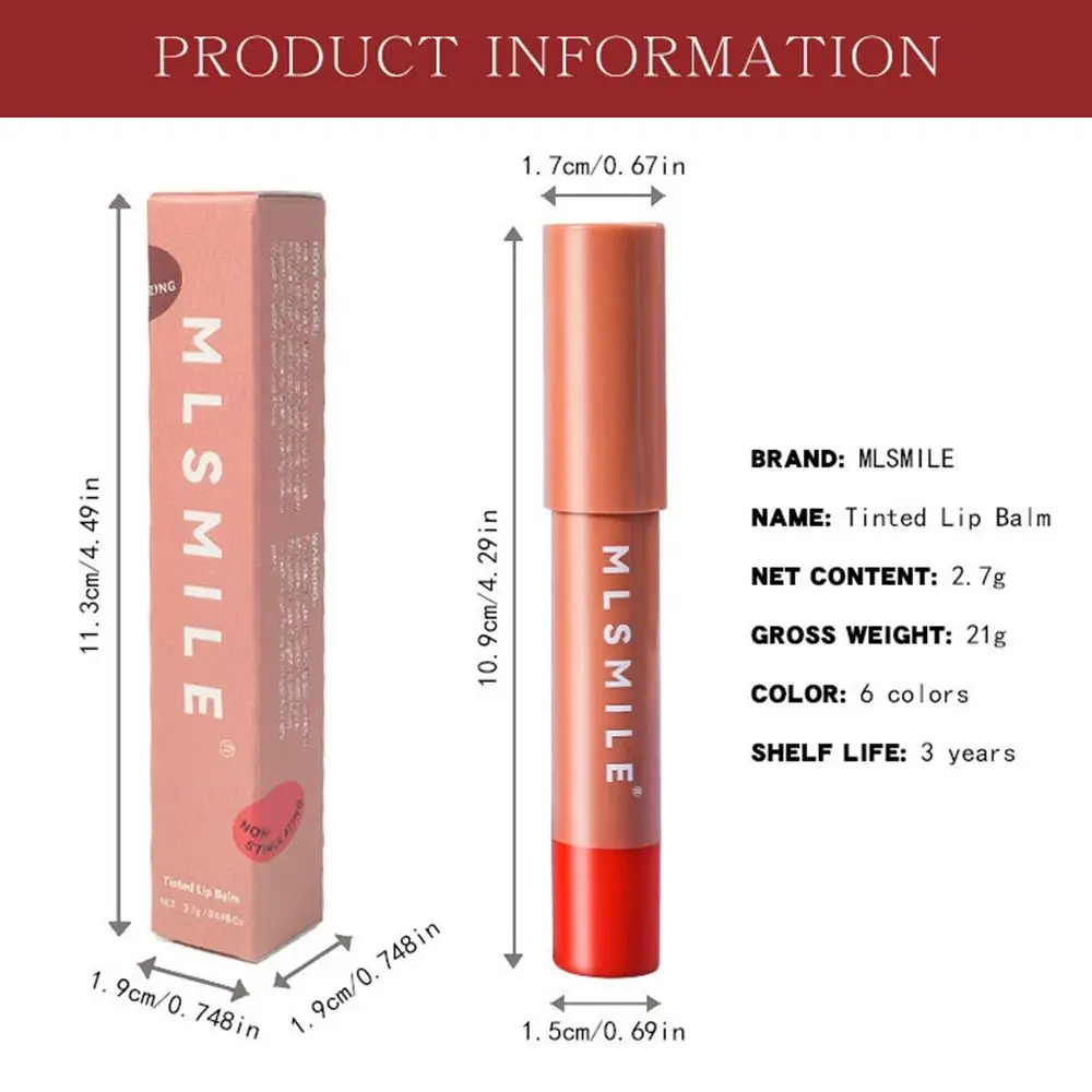 Matte Velvet Lipstick Pen Nonstick Cup Plump Long Lasting Makeup Tools Waterproof Moisturizing Lip Stick Crayon Women