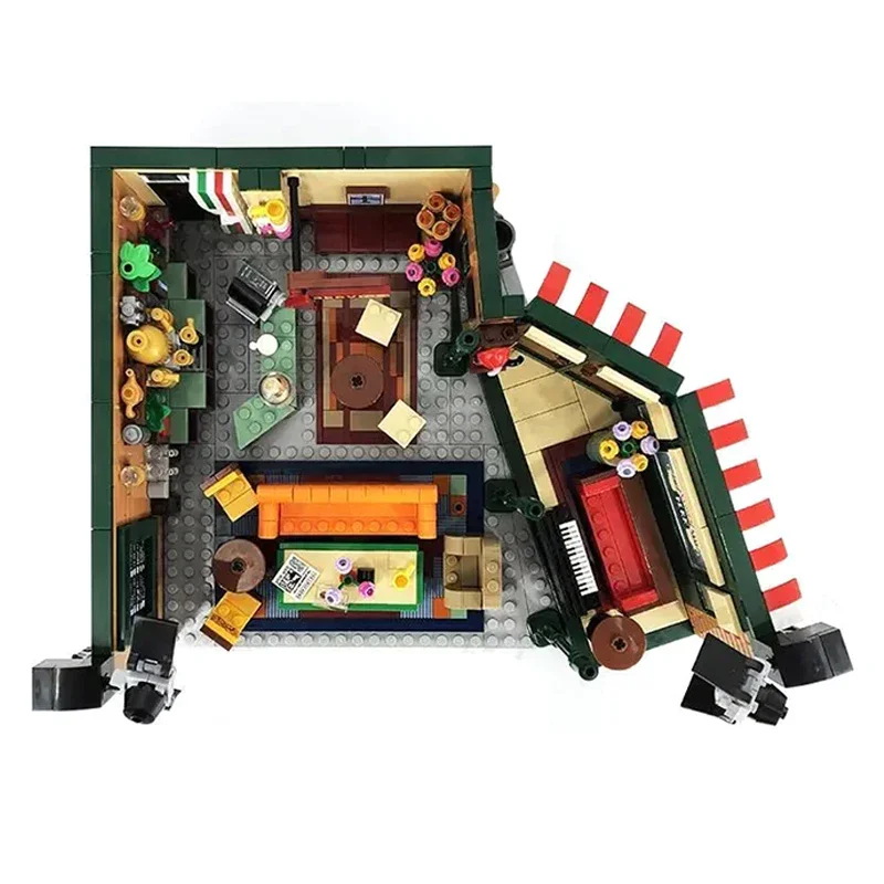 1070 pièces idées émission de télévision amis Central Perk blocs de construction avec 7 figurines assembler des briques jouet cadeau pour ami adulte