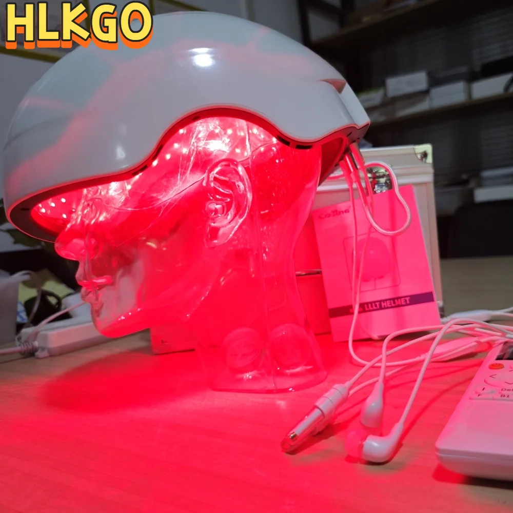 

Anti Hair Loss Laser Cap 6750mW, Hair Growth Helmet for Men and Women, Effective Hair Regrowth Device with Digital Control & USB