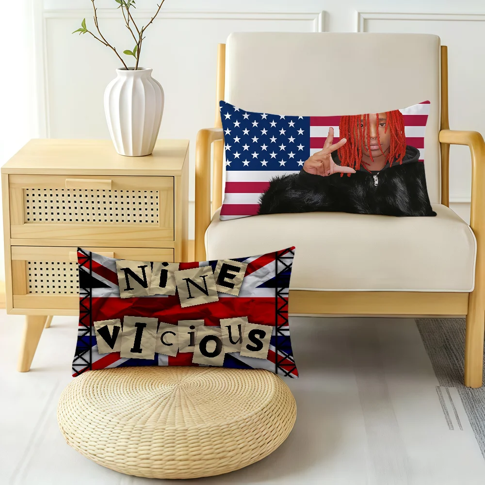 Singer N-Nine Vicious cushion cover Hit Product Home Sofa living Room Double-sided Soft Decorative Pillow Cover