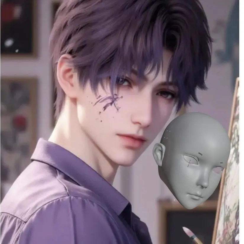 着ぐるみベース黒曜石白目ヘッドギアヘッドシェルフル包頭コス二次元愛と宇宙小道具アクセサリー