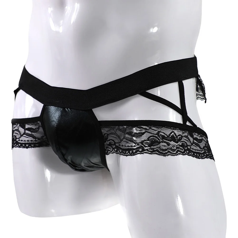 

Comfy Fashion Hot Brief Underwear Soft Pouch Low Waist For Daily Lingerie Underwear Men's Sexy Thong Underwear