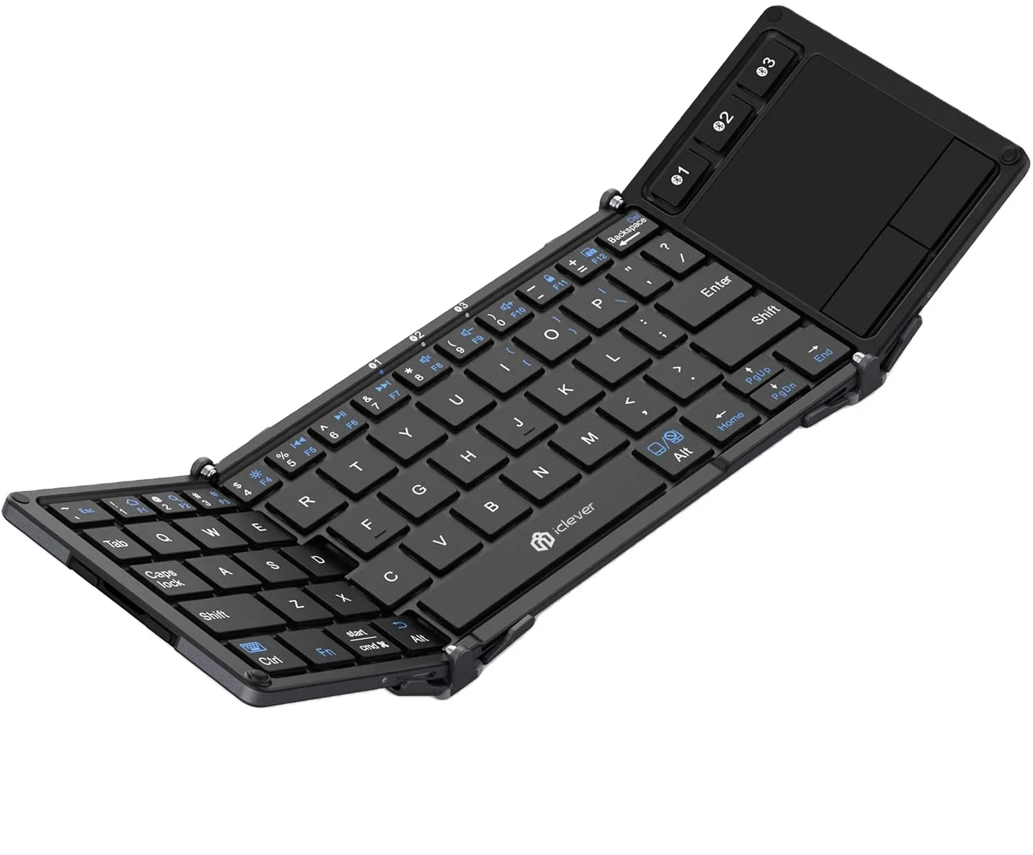 

IClever BK08 Portable Tri-folding BT Keyboard With Touc ad