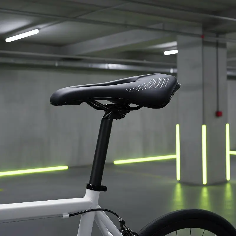 PU-Rennradsattel Ultraleicht Hohl Wasserdicht Ergonomisch für Radfahren, Training und Sport – Detail 9