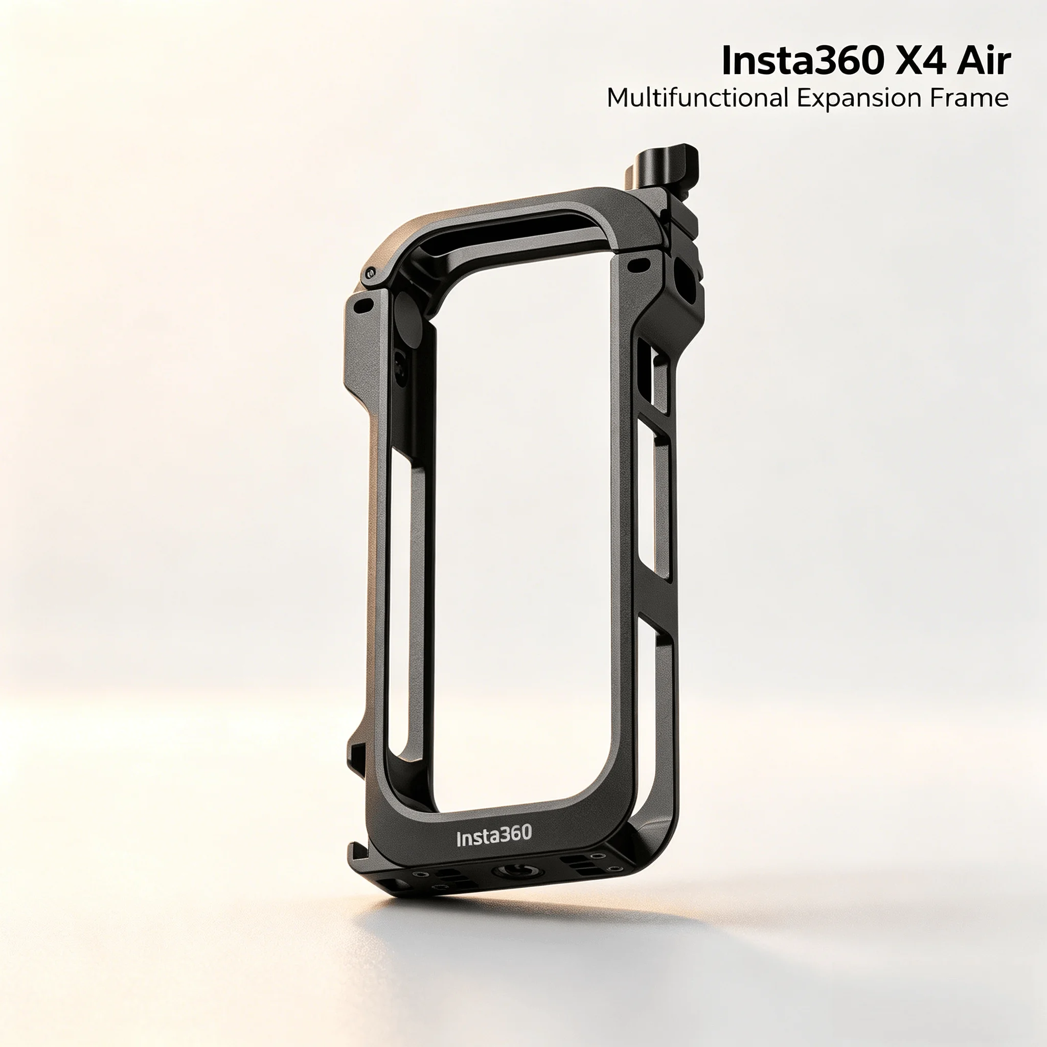 Full Metal Protective Cage, For Insta360 X4, Air Multifunction Frame, Built-in 1/4 Mount, Cold Shoe and Quick Release Support