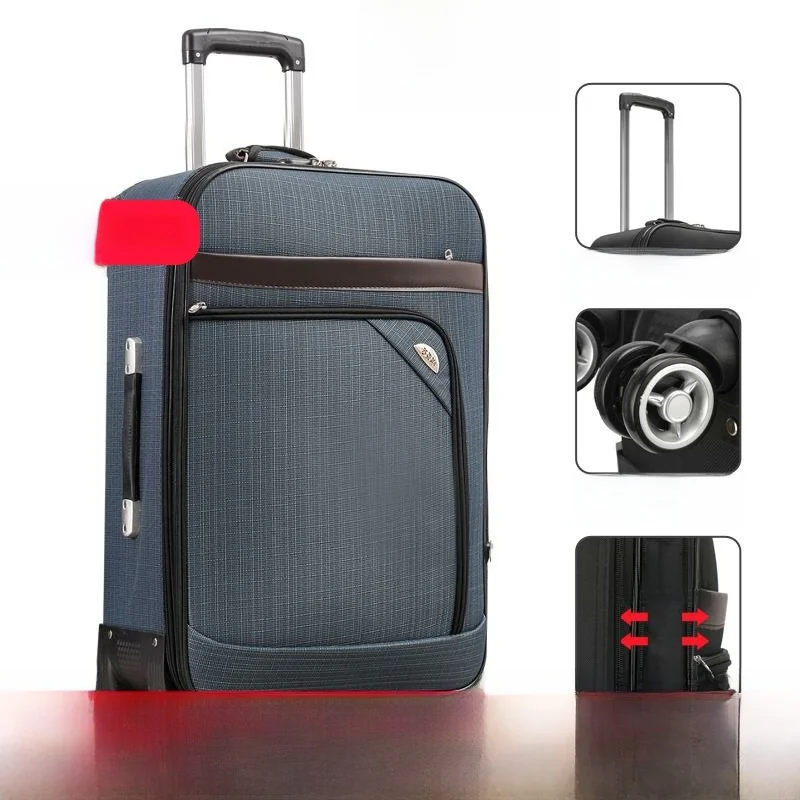 

Good C Travel Bag Lu867278Ggae Busin Trolley Suitase ex Ox Cloth Lage for Travel And Busin Purposes