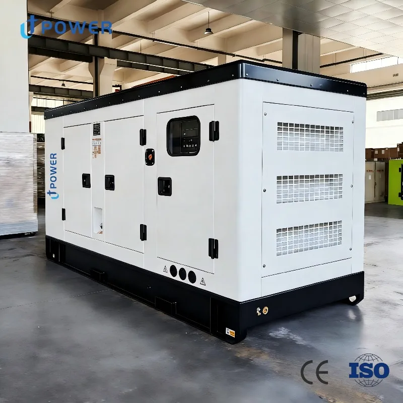 50Hz 1500rpm Water Cooled Industrial 500kva ISO CE Silent Type Auto Start ATS Diesel Generator Set