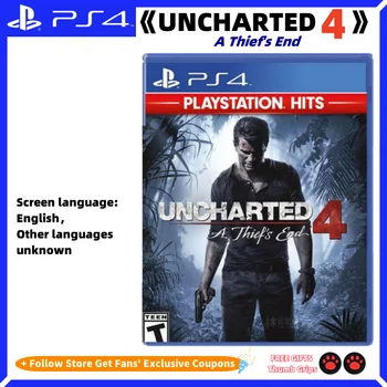 Sony Playstation 4 Ps4 UNCHARTED 4 A Thief's End Brand New Sony Original Licensed Game Cd Game Card Playstation 4 Ps4 Games