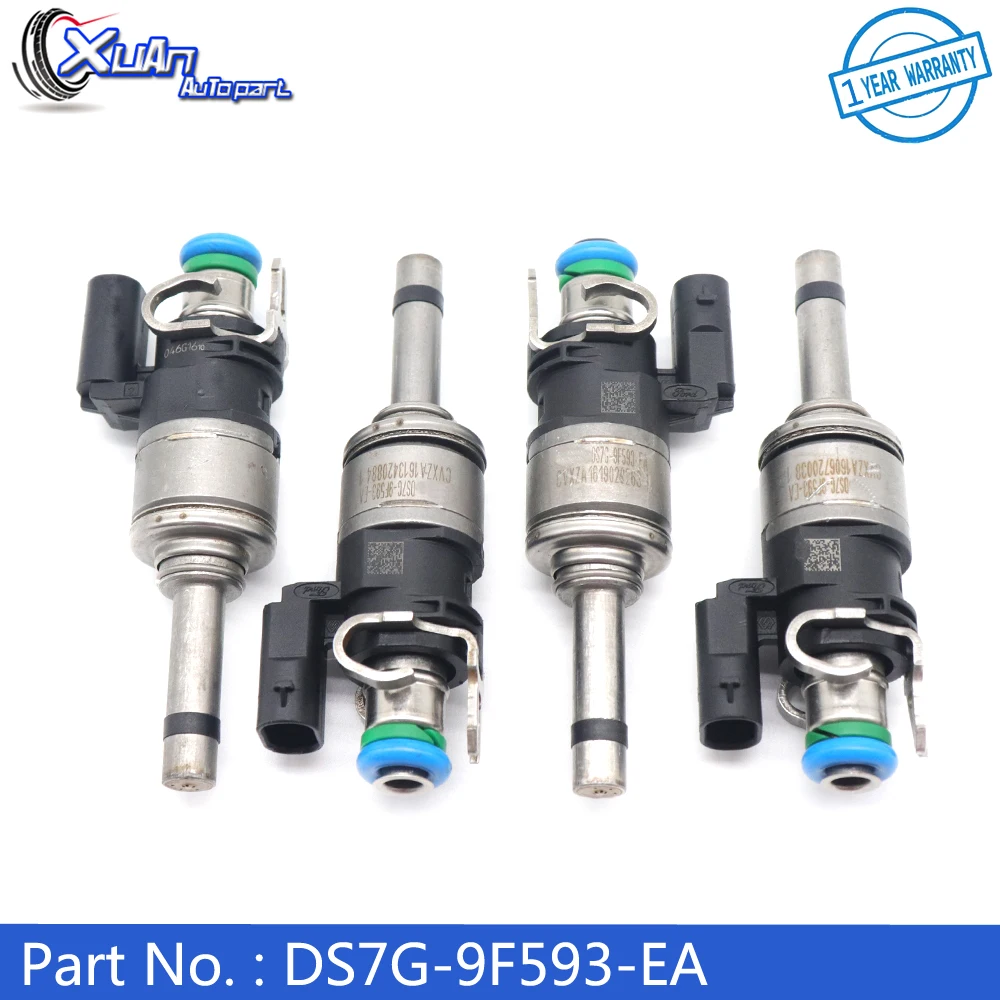 

XUAN Car Fuel Injector Nozzle DS7G-9F593-EA for Ford 2017-2019 Escape 2014-2020 Fusion 1.5L GTDI DS7Z-9F593-DA DS7G9F593DB