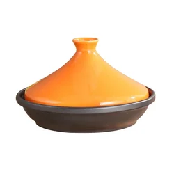 20/22/24cm High temperature resistant steamed vegetable tower base casserole soup ceramic health casserole cooker