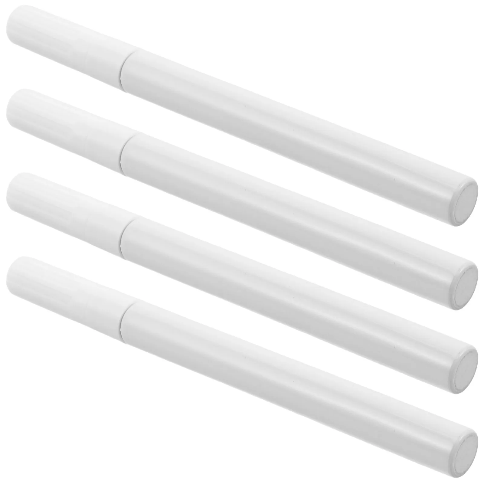 

4Pcs Oil Paint Pens Refillable 0.7mm Fine Tip Paint Markers for Automotive Metal Plastic Wood Touch Up Permanent Detailing DIY