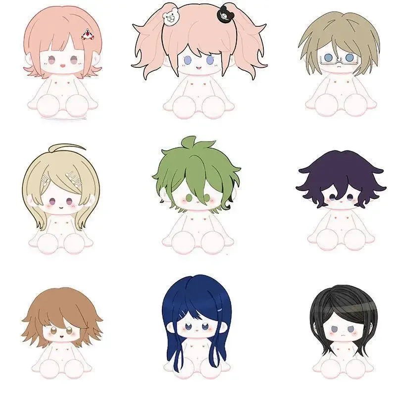 40CM Plüsch Puppe Danganronpa Yasuhiro Taeko Nanami ChiaKi Nagito Komaeda Cosplay Baumwolle Körper Dress Up Kissen Stofftier Kind geschenk