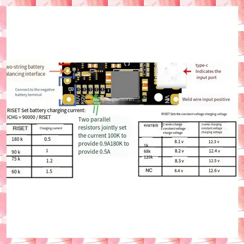 JAJA Lithium Battery Charging Boost Module Fast Charge 2S With Balanced Support Support QC Fast Charging Easy Install