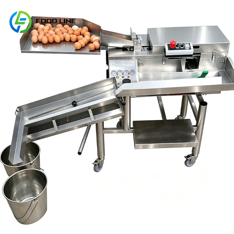 Egg Breaking Machine Egg Separator Egg Yolk Separator Automatic Commercial Cake Processing Equipment Customized