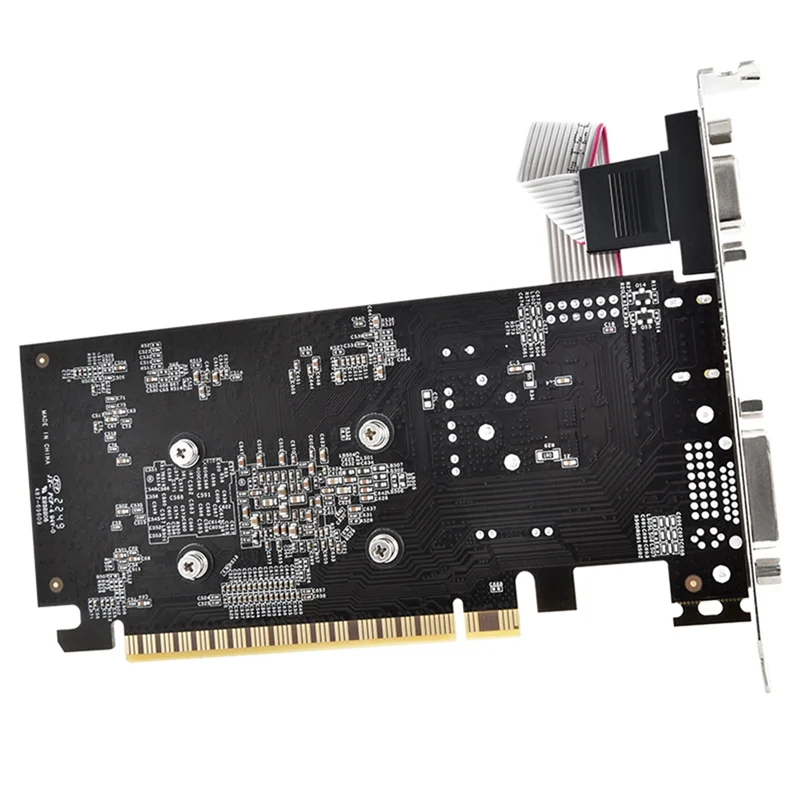 GT730 4G DDR3 128 บิตกราฟิกการ์ด 700MHZ 40Nm PCIE 2.0 16X VGA + DVI + -ใช้งานร่วมกับการ์ด