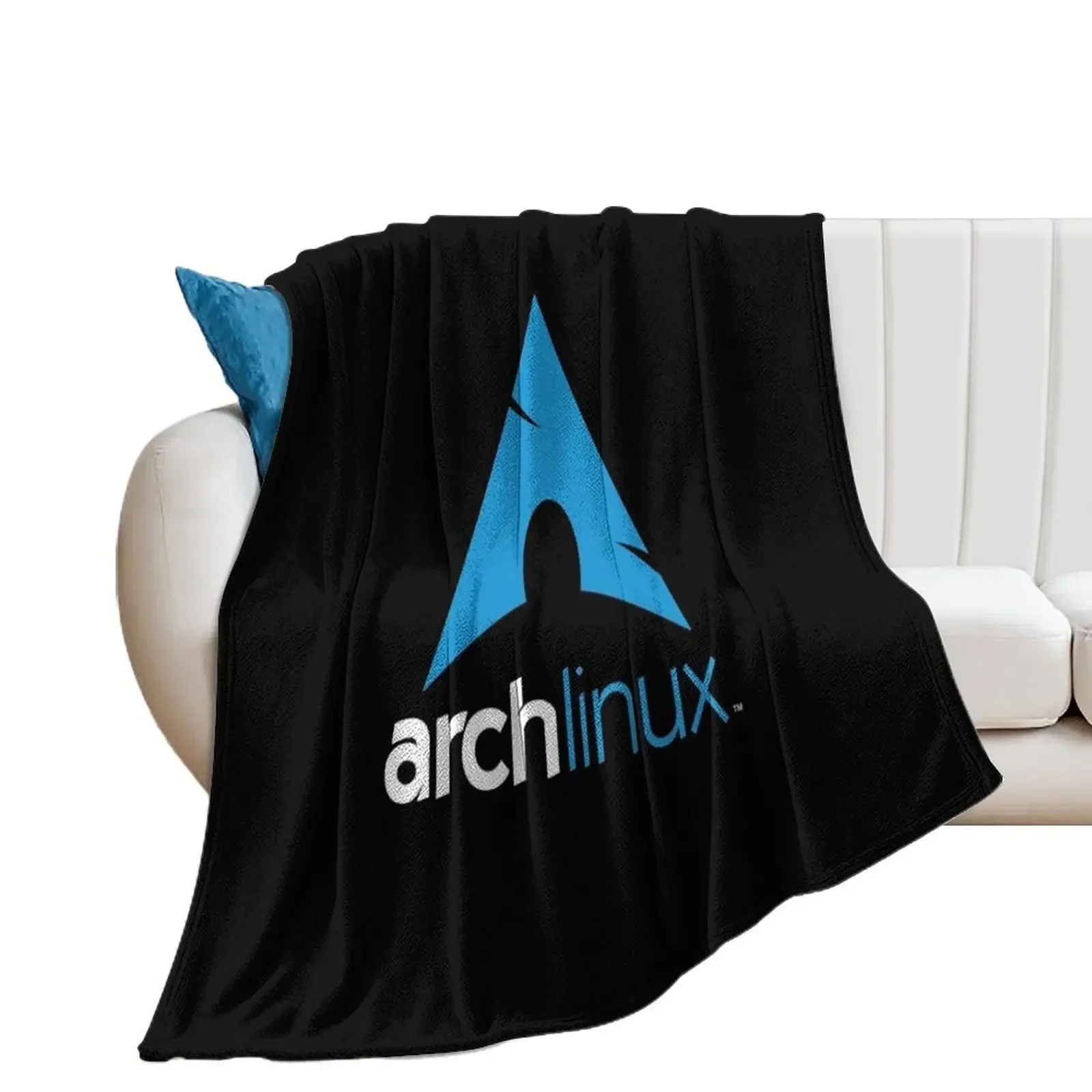 

arch linux Throw Blanket valentine gift ideas Blankets For Sofas Decorative Throw Blankets For Baby Blankets